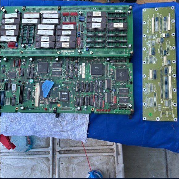 Sega Virtua Fighter 2 Model 2A Arcade Video Game 3 Stack Pcb Board - Picture 3 of 8